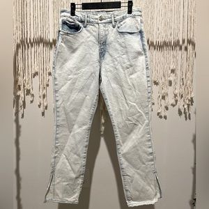 Khloé Kardashian Good American Denim Jeans Naturally Distressed Size 8 (29)